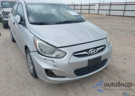 2012 Hyundai Accent Gls from USA, damaged, VIN KMHCT4AE8CU095891
